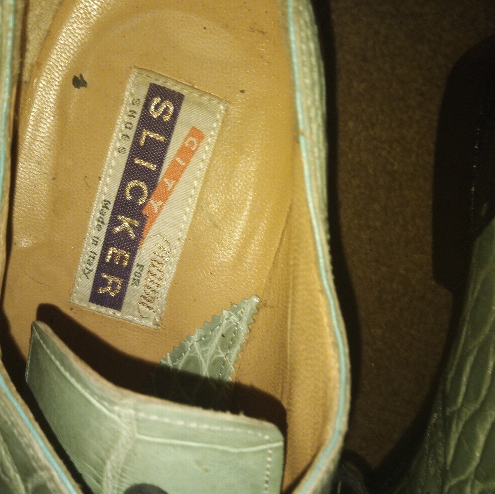 Exclusive Mauri alligator shoes for City Slickers shoe store
